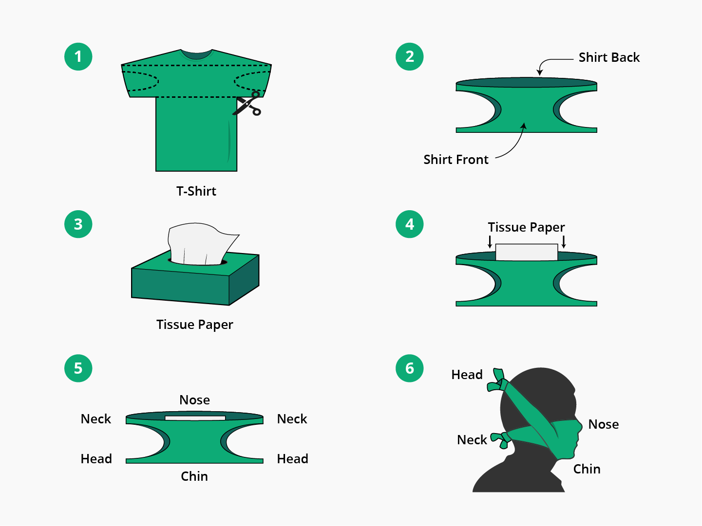 how to make a mask from a t-shirt